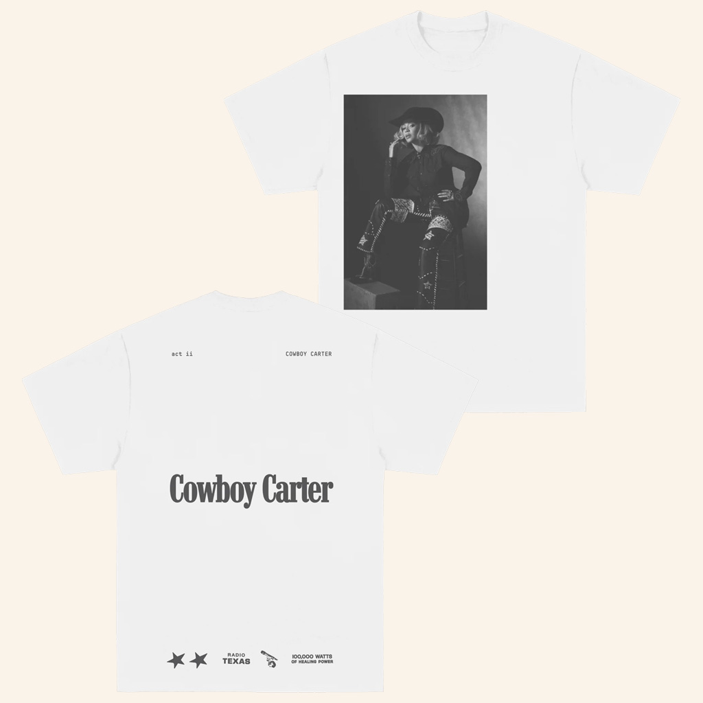 Beyonce Merch Cowboy Carter T-Shirt Christmas Gift Ideas For Wife