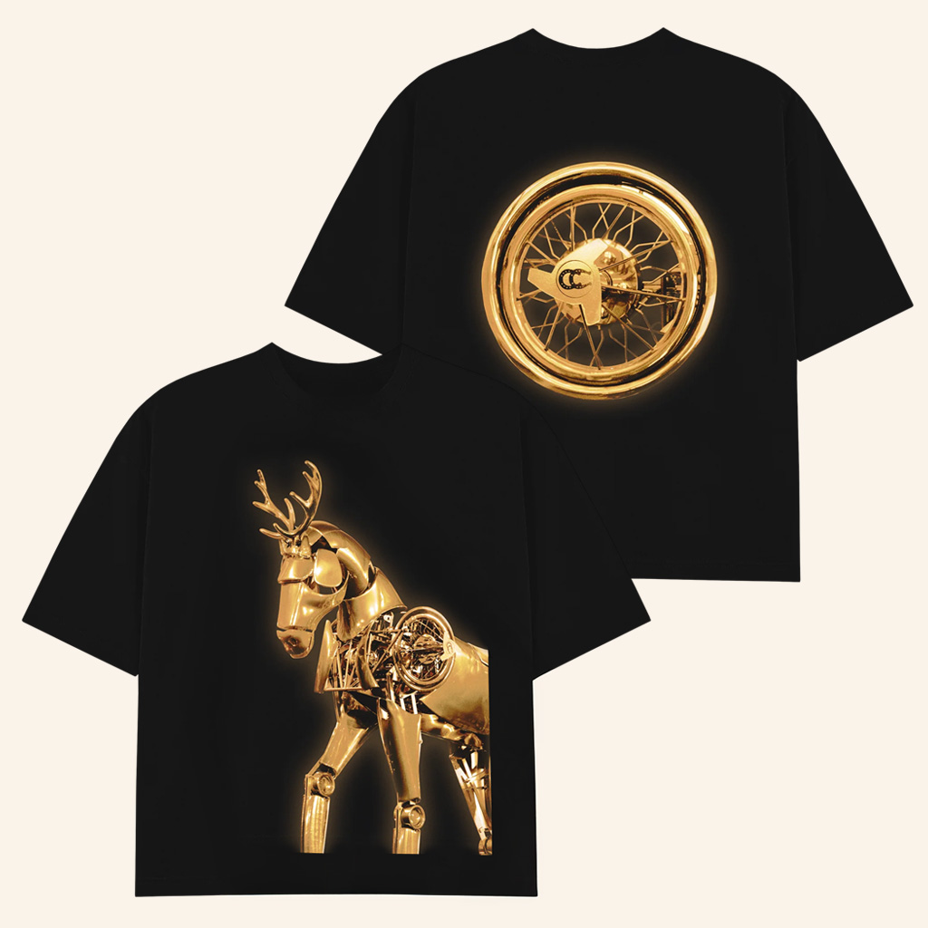 Beyonce Merch Gold Reindeer T-Shirt Christmas Gifts For Music Fans Beyonce Merch Gold Reindeer T-Shirt Christmas Gifts For Music Fans