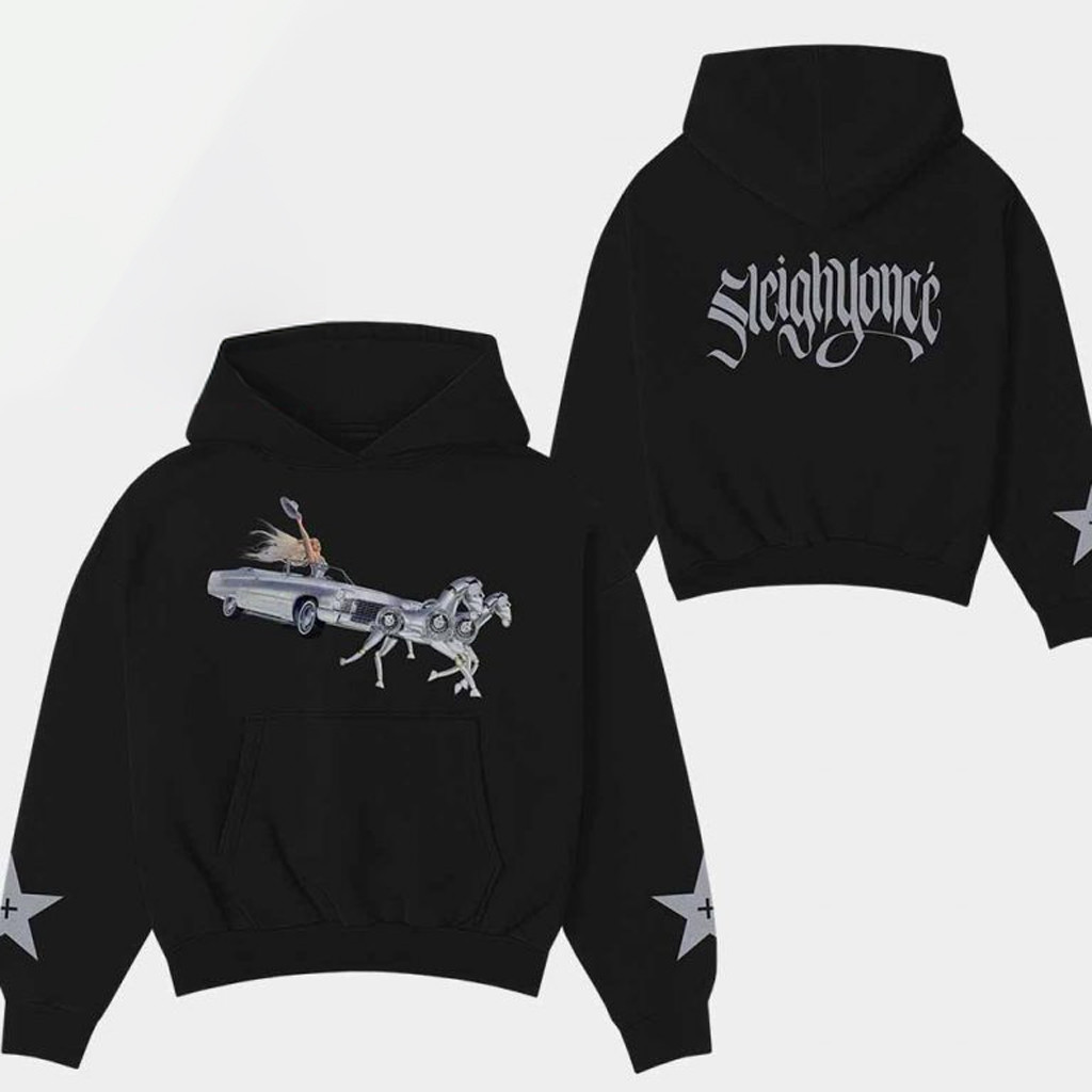 Beyonce Silver Sleigh Sleighyonce Hoodie Beyonce Merch Christmas Gift Ideas For Her Beyonce Silver Sleigh Sleighyonce Hoodie Beyonce Merch Christmas Gift Ideas For Her