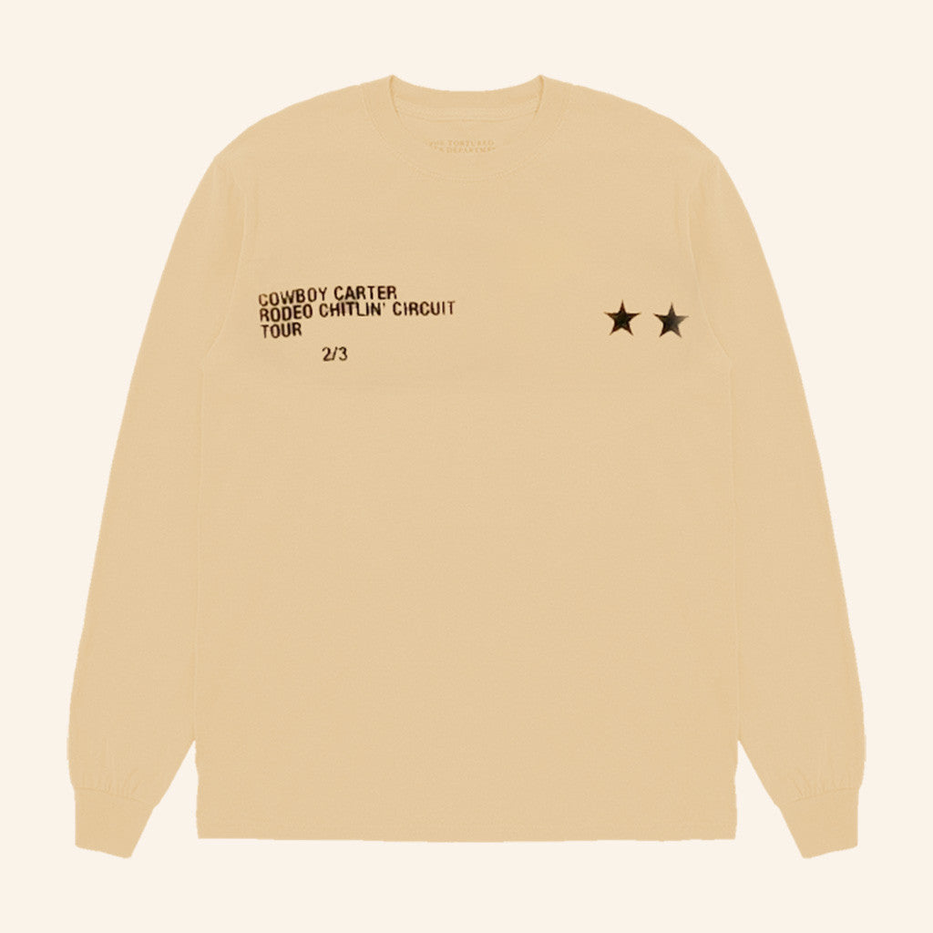 Beyonce Tour Merch Beyonce Shirt Cowboy Carter Signature Beige Tour Long Sleeve Beyonce Merch Beyonce Tour Merch Beyonce Shirt Cowboy Carter Signature Beige Tour Long Sleeve Beyonce Merch