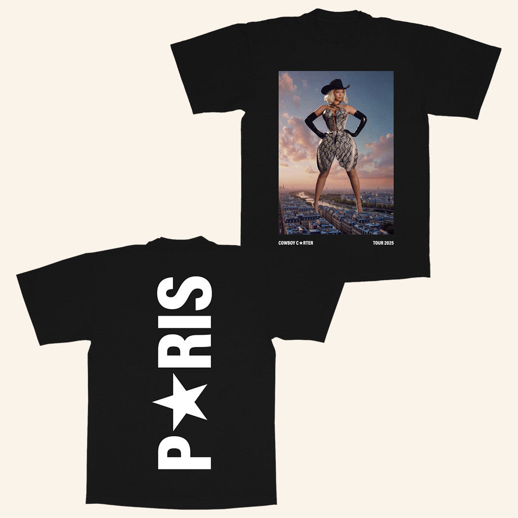 Beyonce Tour Merch Beyonce Shirt PAR WEB Black T-Shirt Gifts For Fans