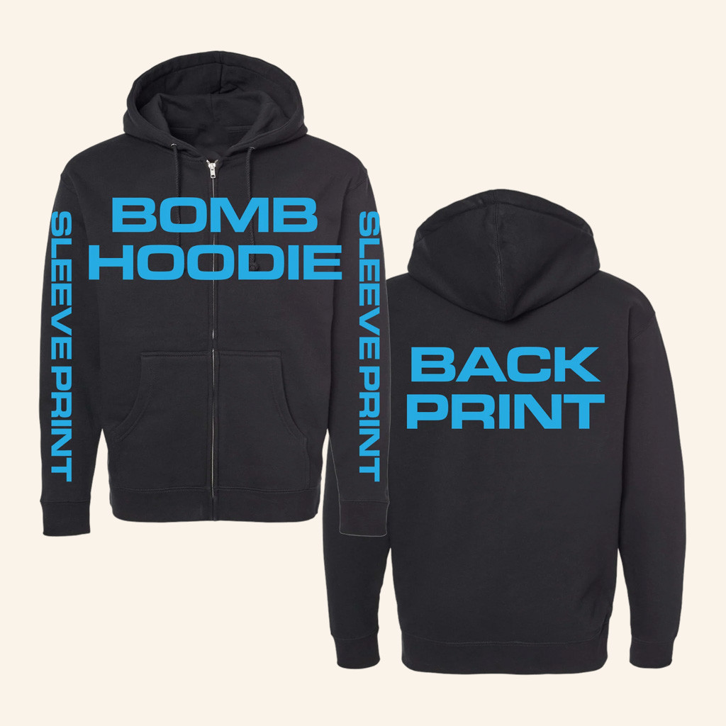 Beyond Human Merch Bomb Zip Hoodie Birthday Ideas For Husband