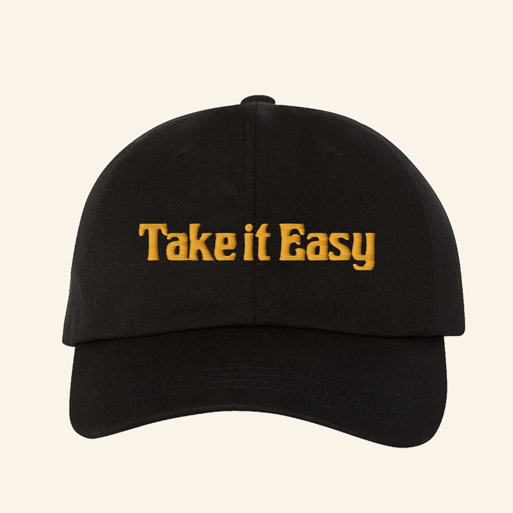 Beyond Human Merch Embroidered Take It Easy Hat Christmas Ideas For Boyfriend Beyond Human Merch Embroidered Take It Easy Hat Christmas Ideas For Boyfriend