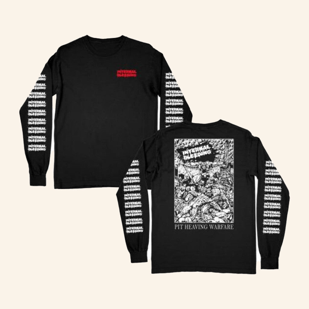 Beyond Human Merch Pit Heaving Warfare Long Sleeve Shirt Gifts For Him
