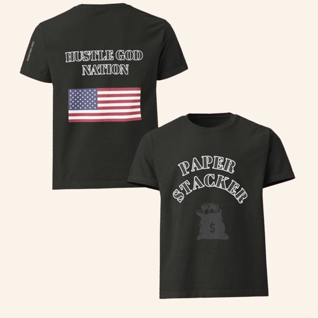 Bezz Believe Merch Paper Stacker T-Shirt Husband Christmas Gift Ideas Bezz Believe Merch Paper Stacker T-Shirt Husband Christmas Gift Ideas