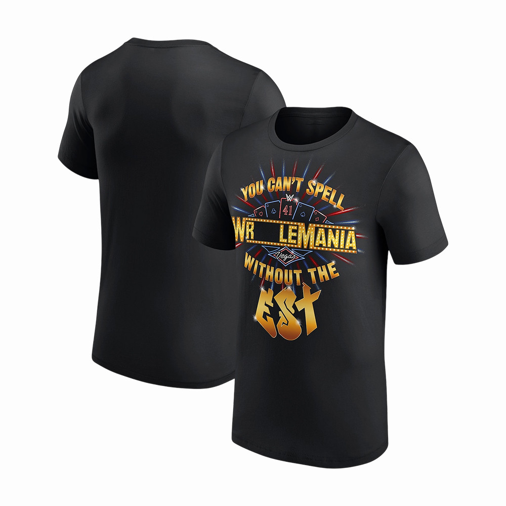 Bianca Belair You Can't Spell WrestleMania Without The EST T-Shirt WrestleMania Vegas Shirt