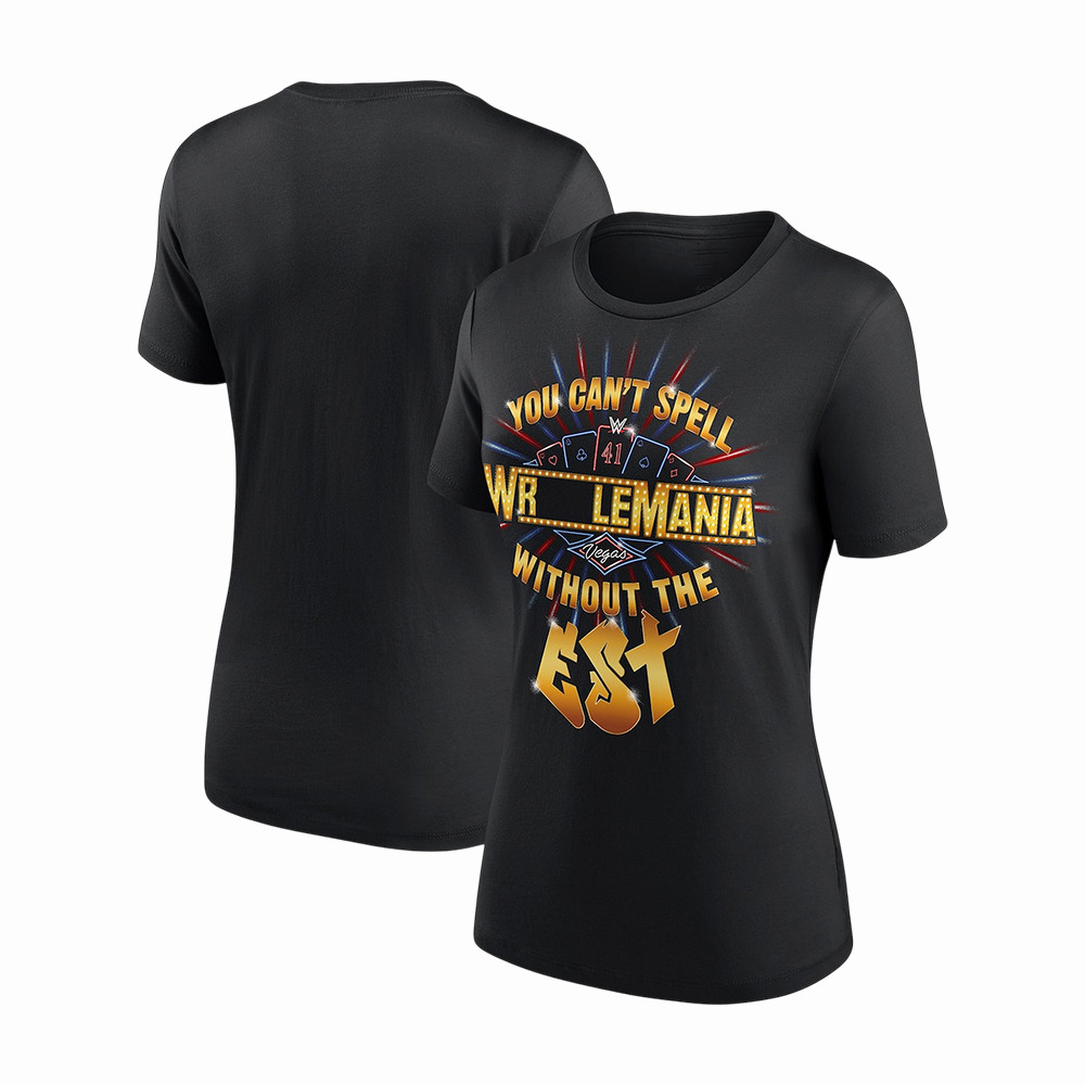 Bianca Belair You Can't Spell WrestleMania Without The EST T-Shirt WrestleMania Vegas Shirt Fans Gift For Wife