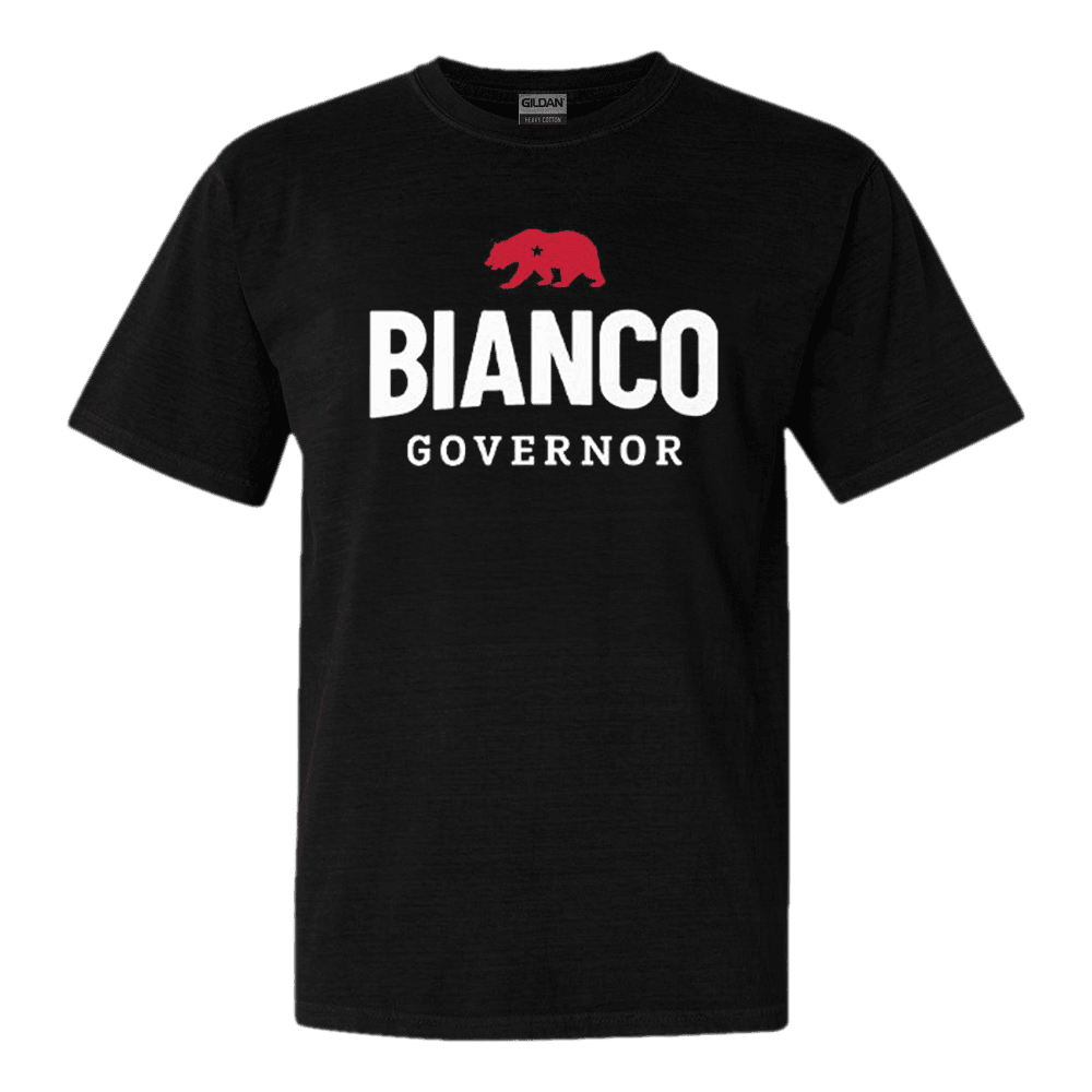 Bianco For Governor Of California T-Shirt Unique Gift for Southern Men Bianco For Governor Of California T-Shirt Unique Gift for Southern Men