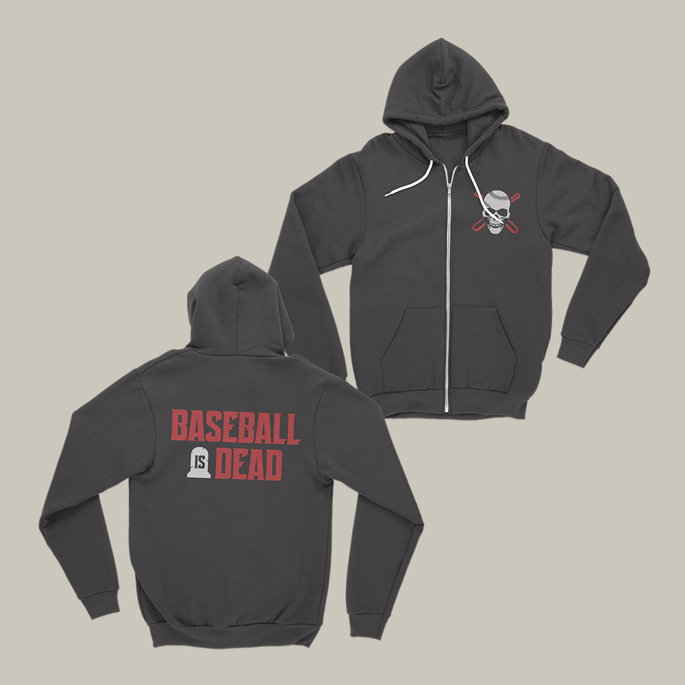BID Logo Hoodie Baseball Is Dead Hooded Sweatshirt Baseball Gift For Jared Carrabis Fans