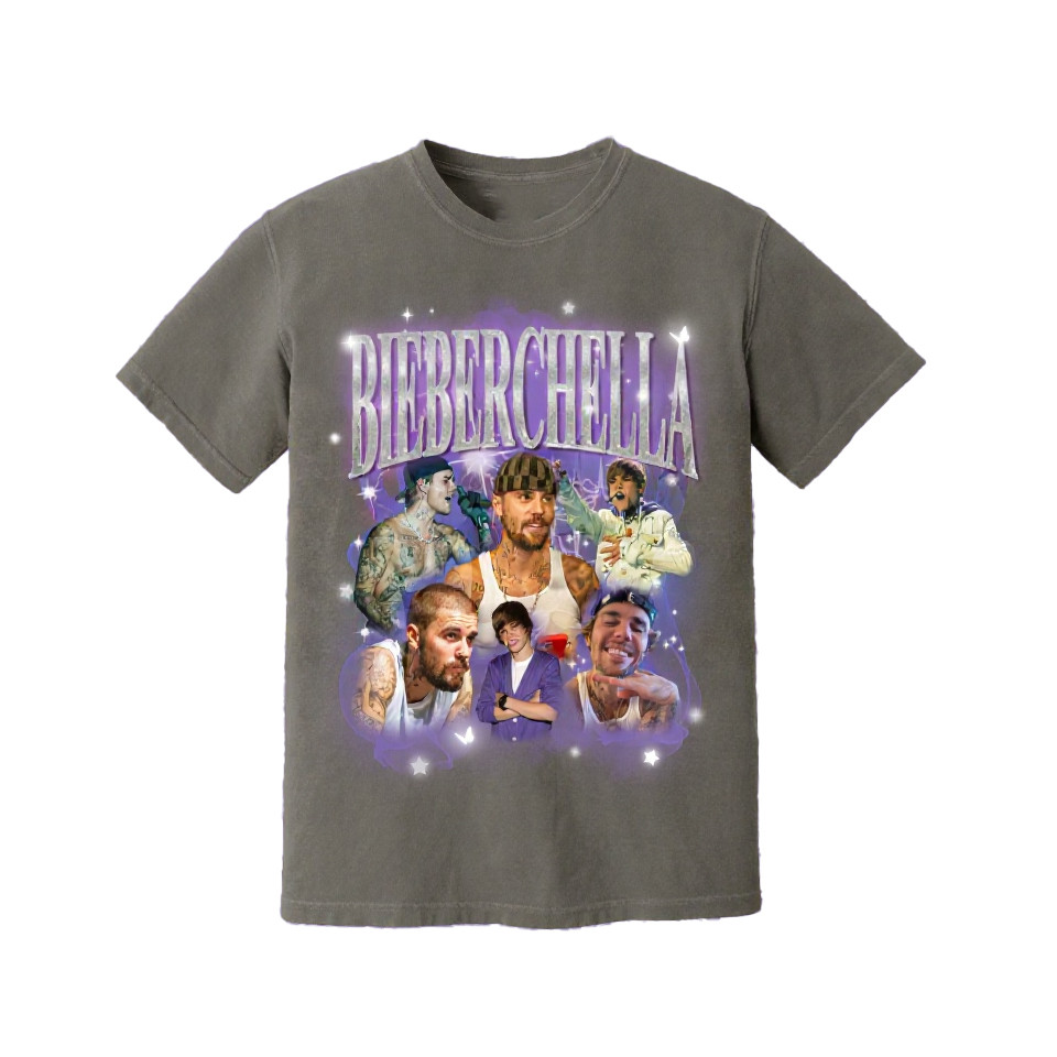 Bieberchella 2026 T-Shirt Justin Bieber Photos Tee Justin Bieber Coachella Gift