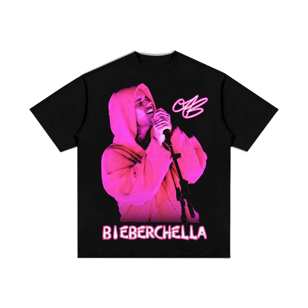 Bieberchella Justin Portrait T-Shirt Bieberchella Coachella 2026 Clothing Line Coachella Lover Gift