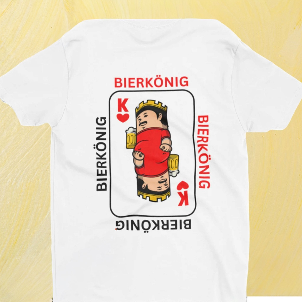 Bierkonig T-Shirt Funny Graphic Tees Gift Ideas For Husband Bierkonig T-Shirt Funny Graphic Tees Gift Ideas For Husband