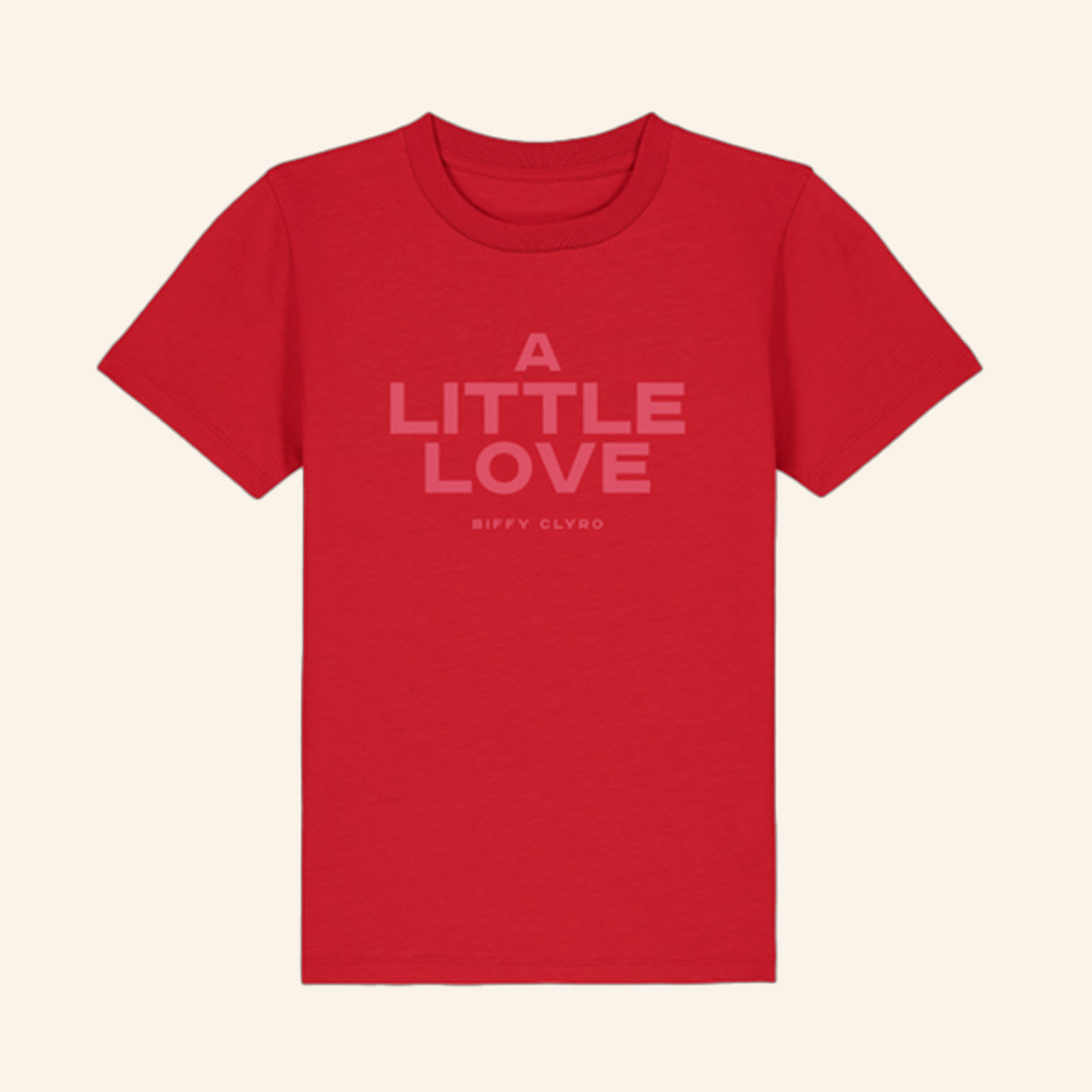 Biffy Clyro Merch A Little Love Red T-Shirt Christmas Gifts For Rock Fans