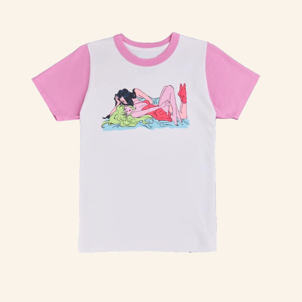 Big Bud Press Merch Pink Lottie And Caroline T-Shirt Gifts For Girlfriend Big Bud Press Merch Pink Lottie And Caroline T-Shirt Gifts For Girlfriend