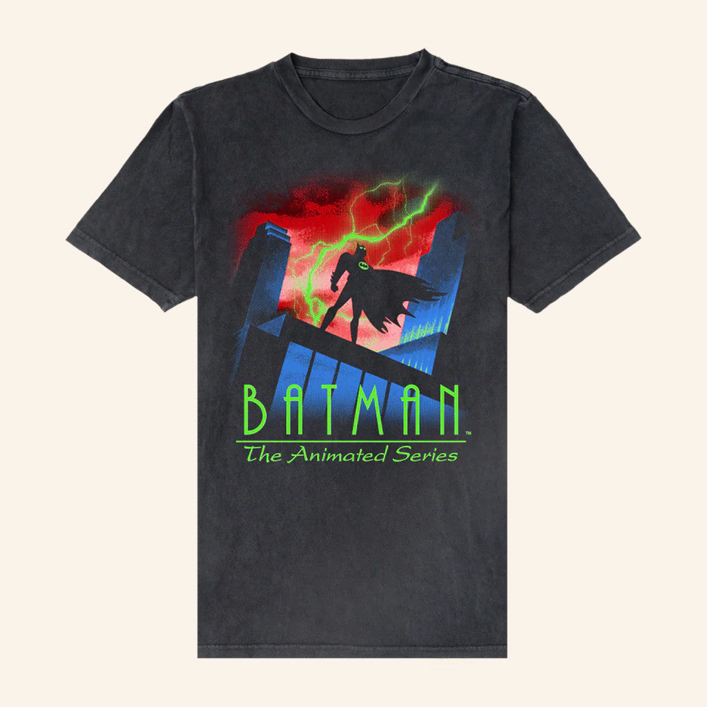 Big Comfy Couch Merch Batman The Animated Series Glow In The Dark Wash T-Shirt Black Big Comfy Couch Merch Batman The Animated Series Glow In The Dark Wash T-Shirt Black