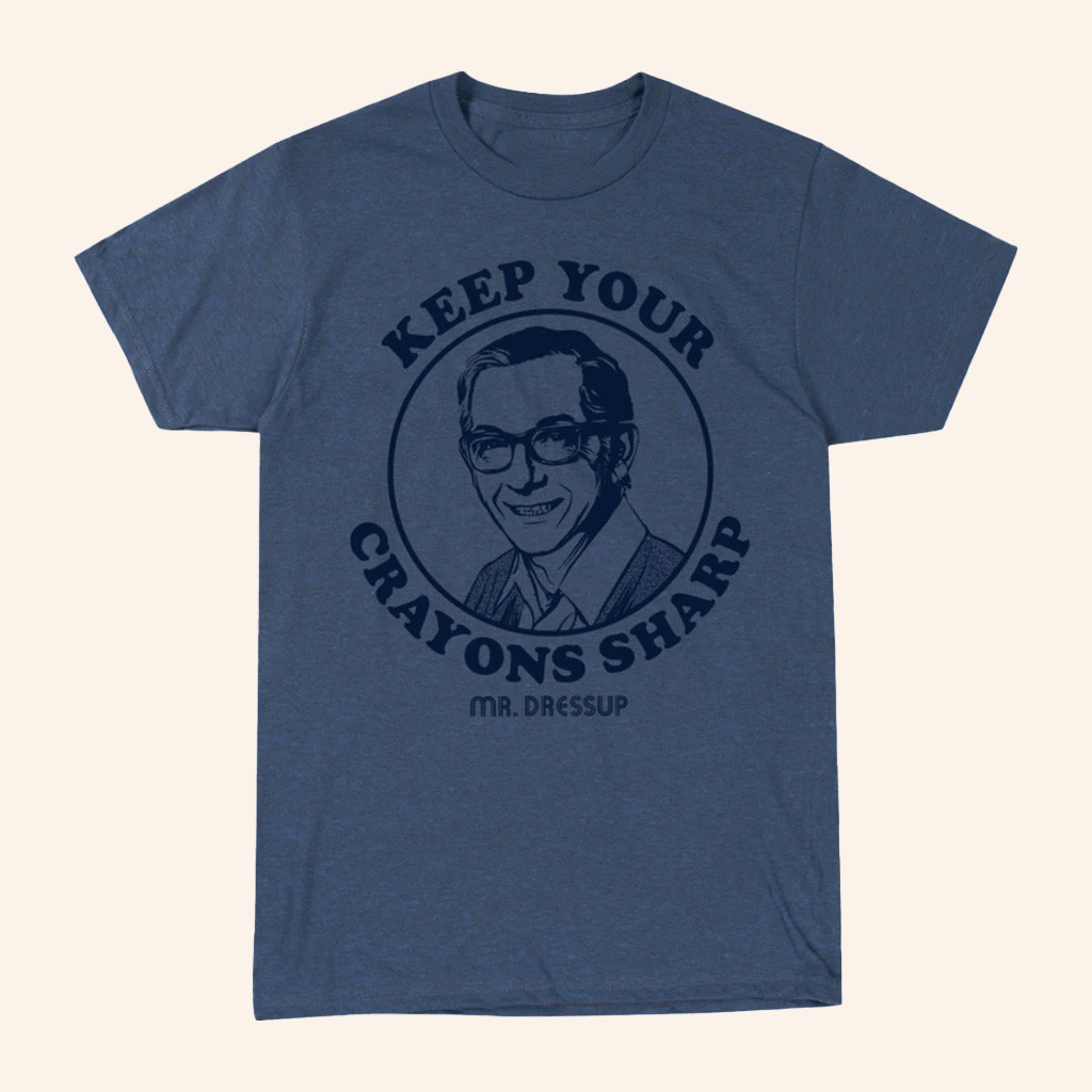 Big Comfy Couch Merch CBC Mr Dressup Crayons T-Shirt Gifts For Father Big Comfy Couch Merch CBC Mr Dressup Crayons T-Shirt Gifts For Father