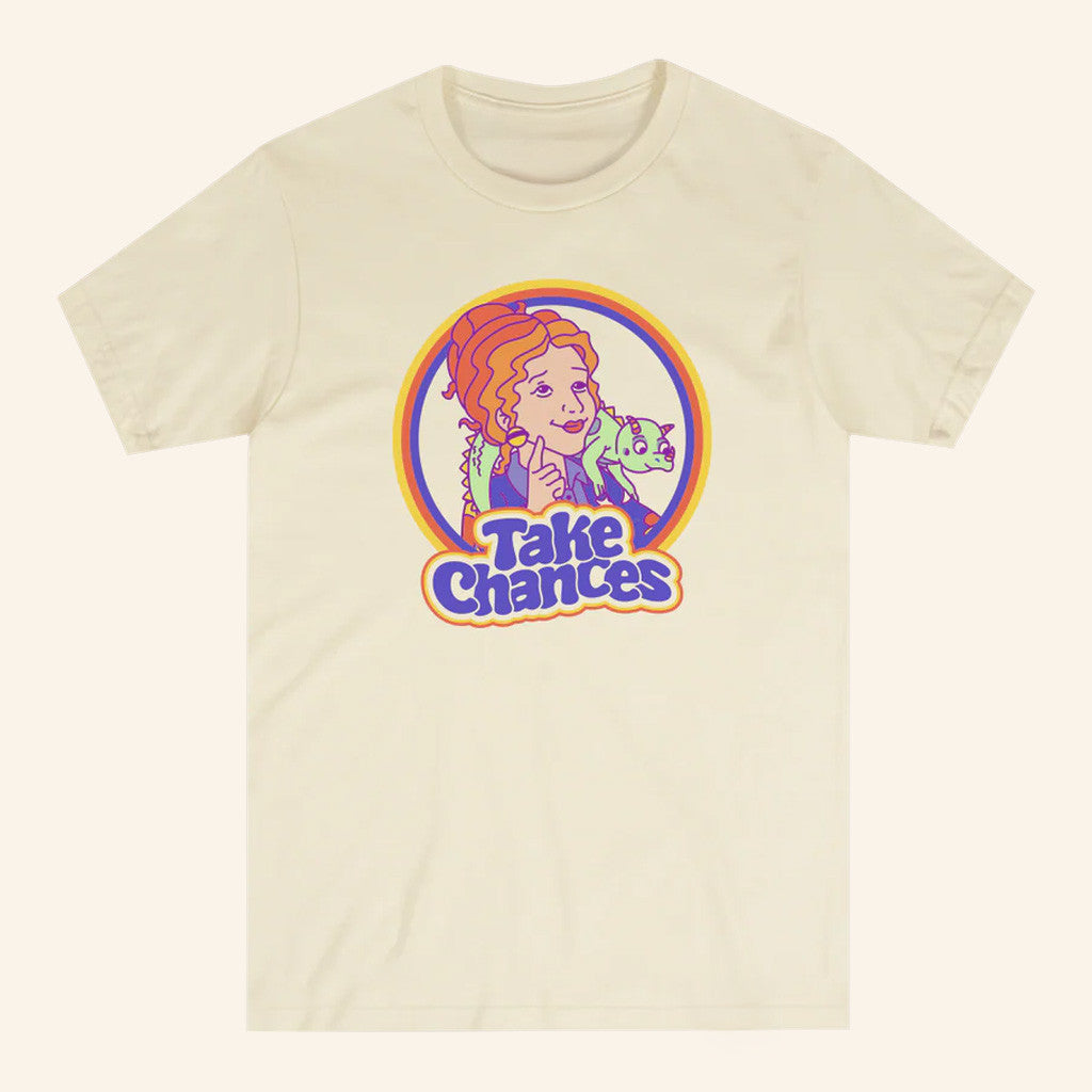 Big Comfy Couch Merch Magic School Bus Take Chances T-Shirt Gifts For Her Big Comfy Couch Merch Magic School Bus Take Chances T-Shirt Gifts For Her