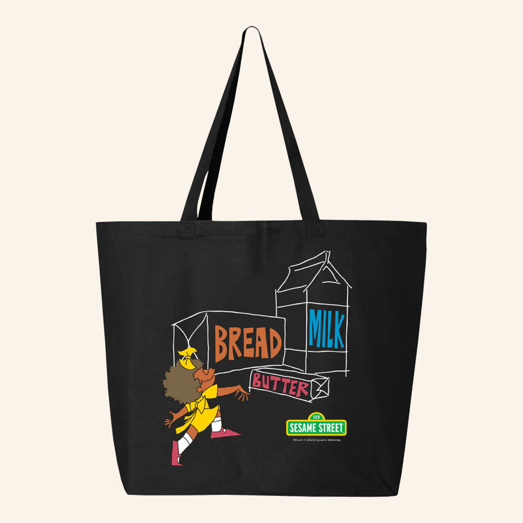 Big Comfy Couch Merch Sesame Street I Remember Tote Bag Black Gifts For Wife