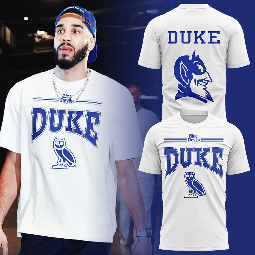 Big Duke Jayson Tatum Blue Devils October's Very Own T-Shirt Gifts For Fans