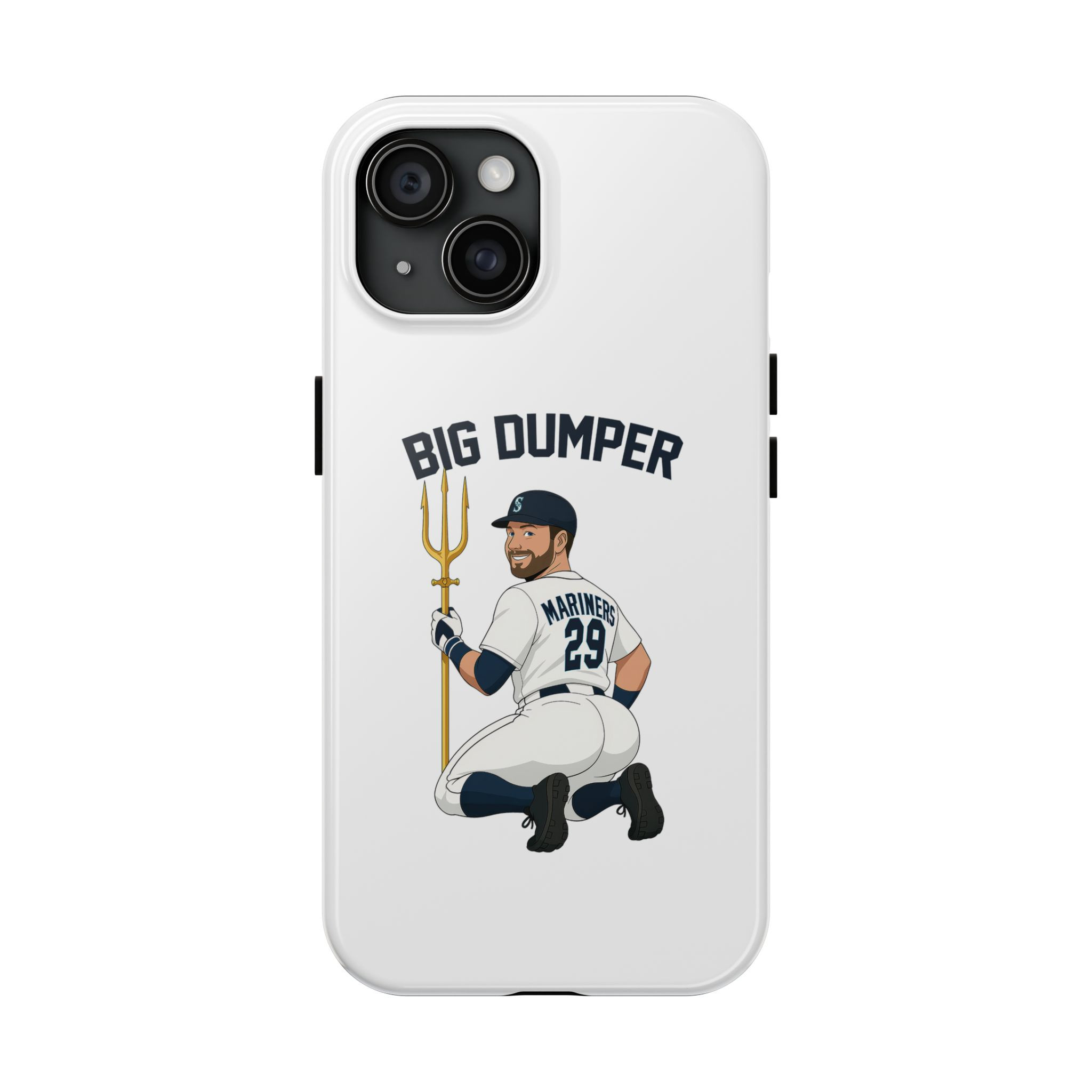 Big Dumper Tough Phone Case For Iphone Baseball Case Cover Sports Fan Gift