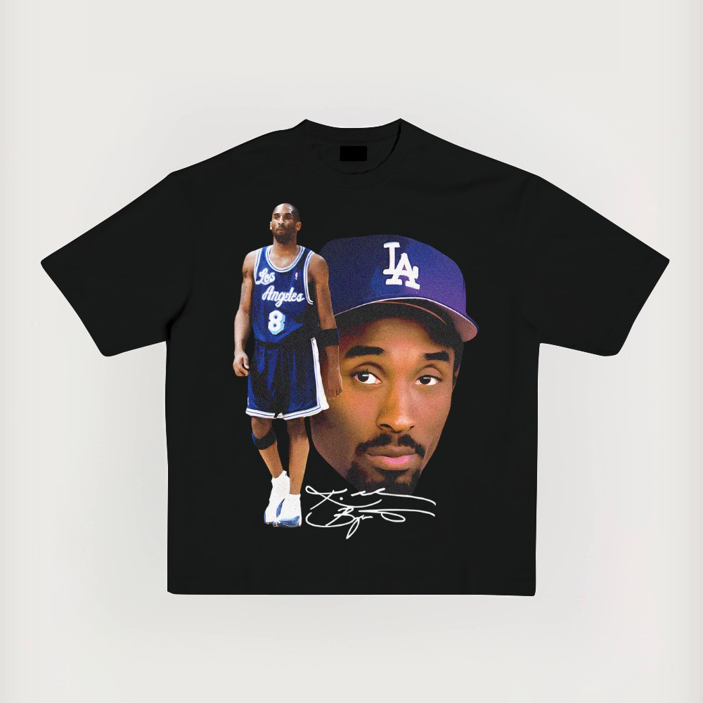 Big Face Kobe Lakers Los Angeles T-Shirt Good Gifts For Basketball Lovers