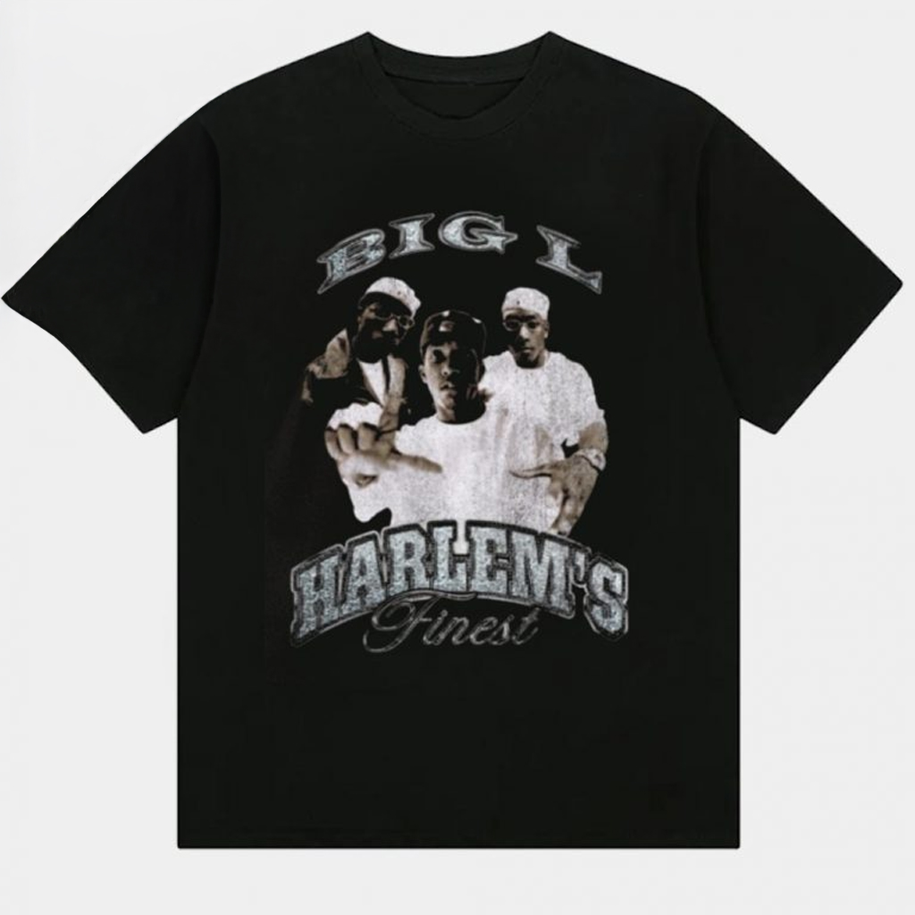 Big L Merch Big L Harlem's Finest T-Shirt Gifts For Hip Hop Lovers Big L Merch Big L Harlem's Finest T-Shirt Gifts For Hip Hop Lovers