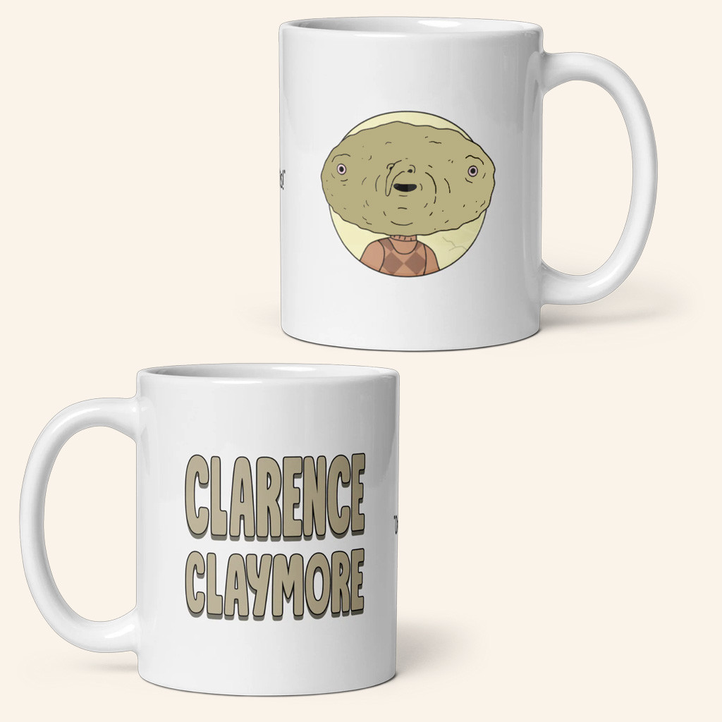 Big Lez Show Merch Clarence Claymore Mug Unique Gifts For Best Friend