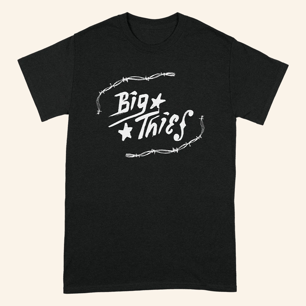 Big Thief Merch Barbed Wire T-Shirt Presents For Music Lovers Big Thief Merch Barbed Wire T-Shirt Presents For Music Lovers