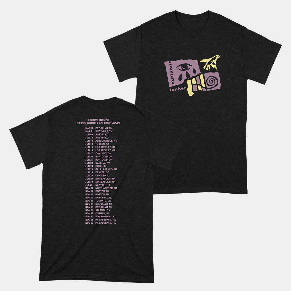 Big Thief Merch Candleflame Summer Tour 2024 T-Shirt Big Thief Shirt Gifts For Fans