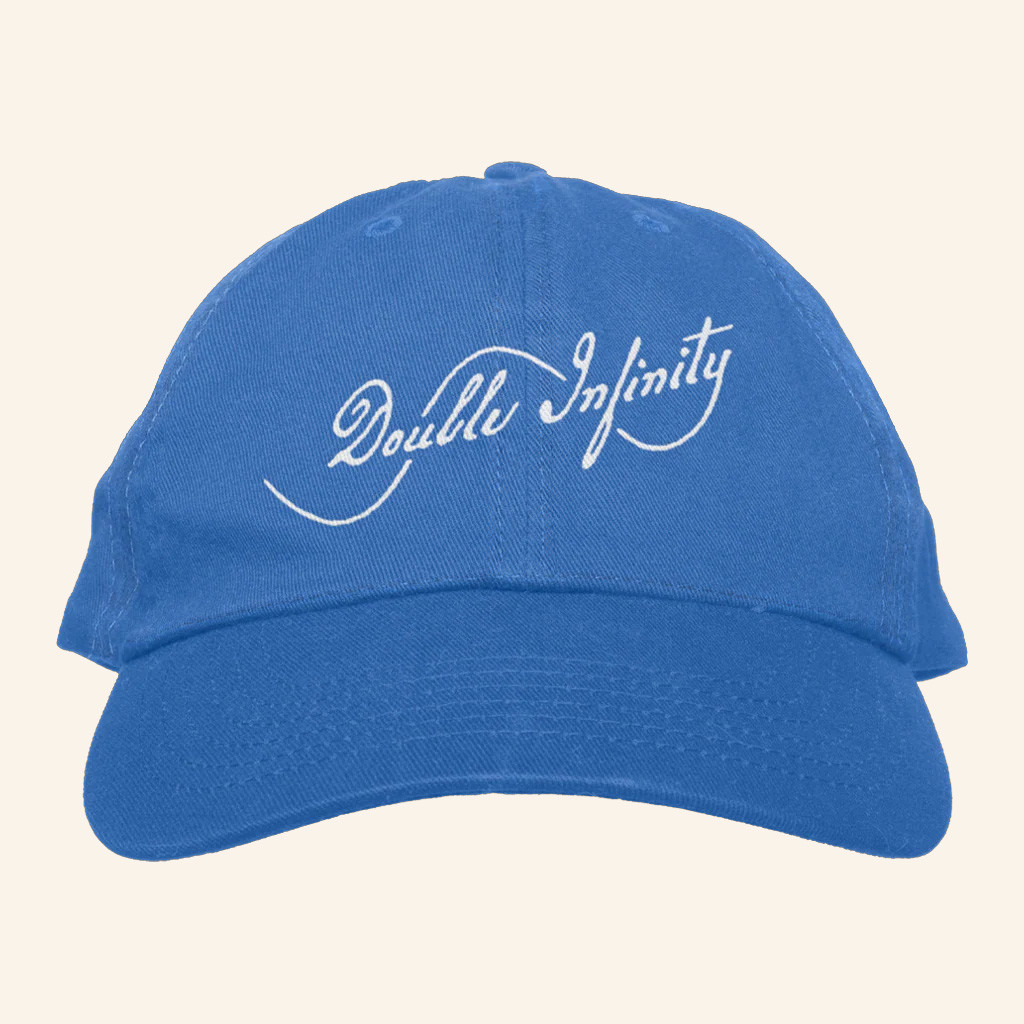 Big Thief Merch Double Infinity Embroidered Hat Birthday Present For Husband