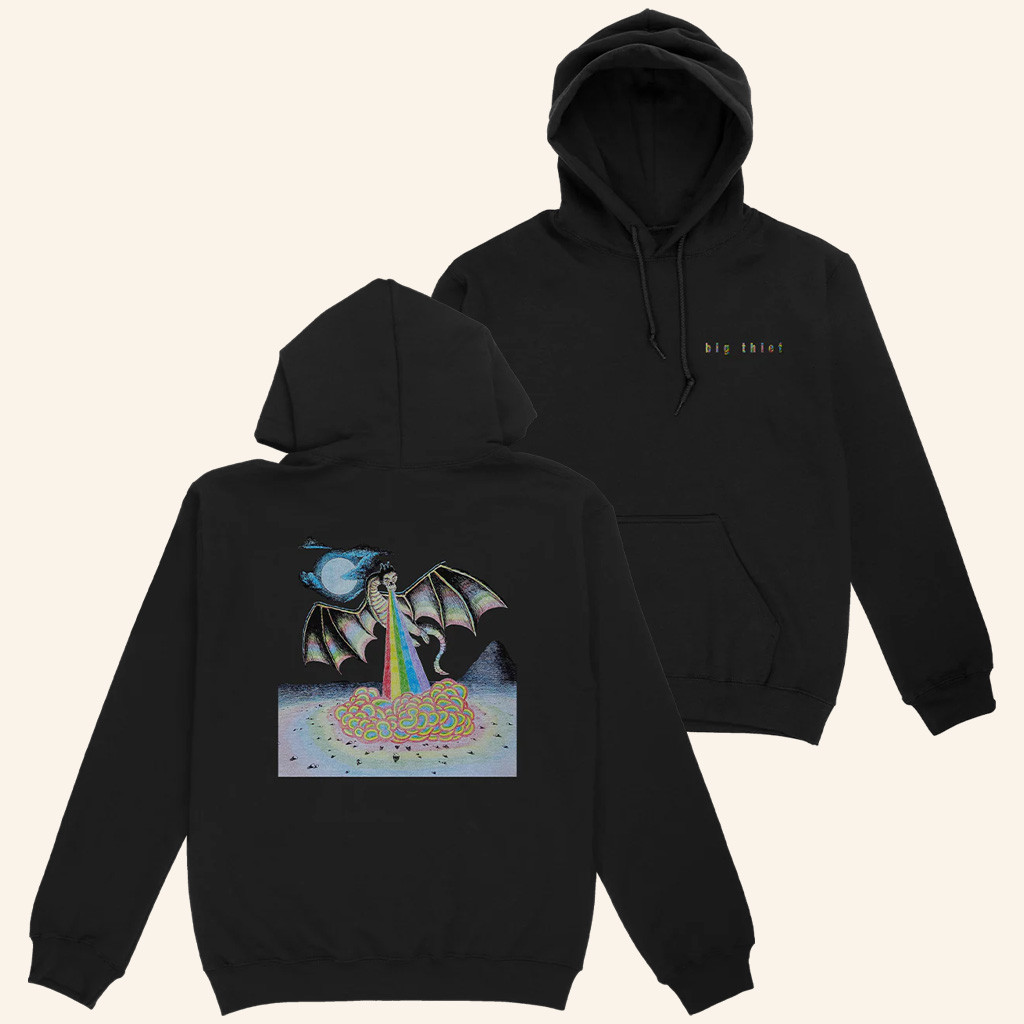 Big Thief Merch Dragon Hoodie Christmas Gifts For Music Lovers Big Thief Merch Dragon Hoodie Christmas Gifts For Music Lovers
