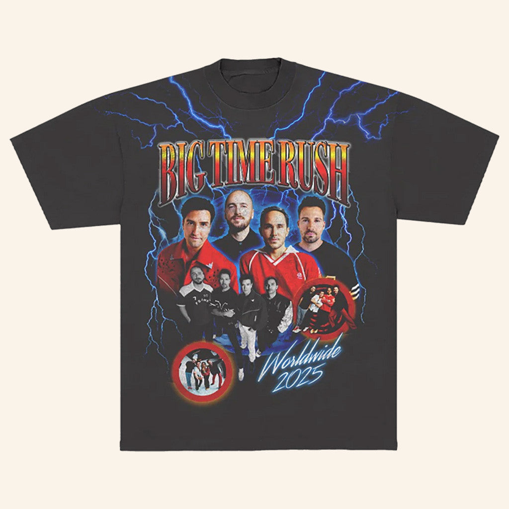 Big Time Rush Merch Btr In Real Life Worldwide 2025 Bootleg T-Shirt Gifts For Dad Big Time Rush Merch Btr In Real Life Worldwide 2025 Bootleg T-Shirt Gifts For Dad