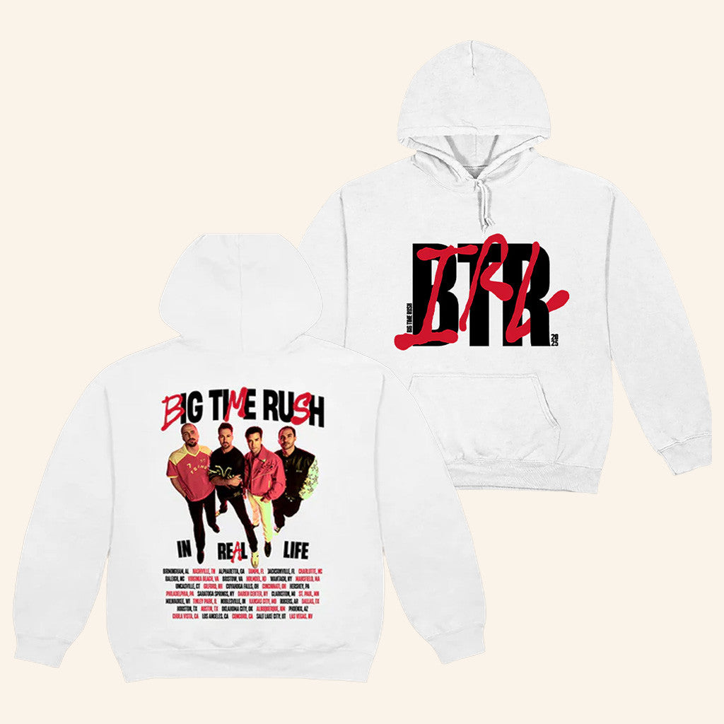 Big Time Rush Merch Btr In Real Life Worldwide 2025 Tour Hoodie Gifts For Fans Big Time Rush Merch Btr In Real Life Worldwide 2025 Tour Hoodie Gifts For Fans