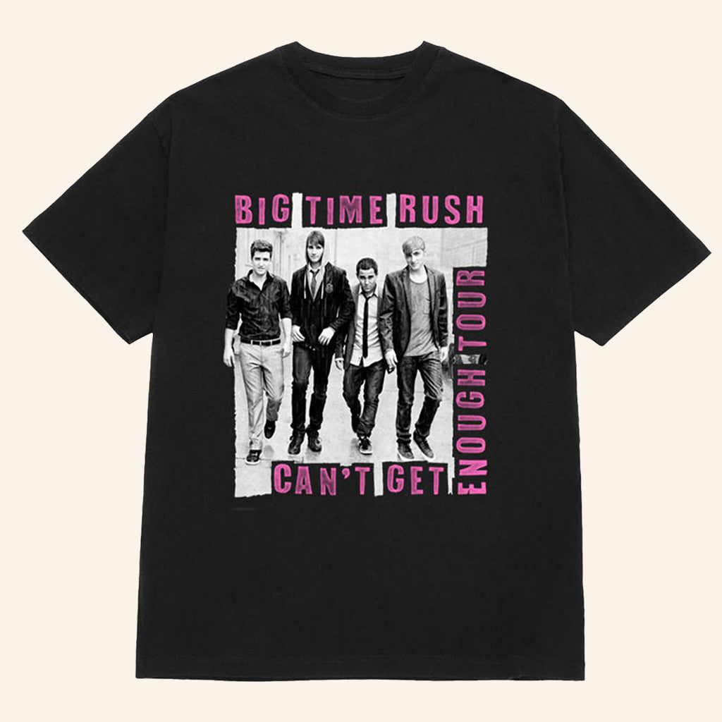 Big Time Rush Merch Walking In The Rain T-Shirt Gifts For Fans Big Time Rush Merch Walking In The Rain T-Shirt Gifts For Fans