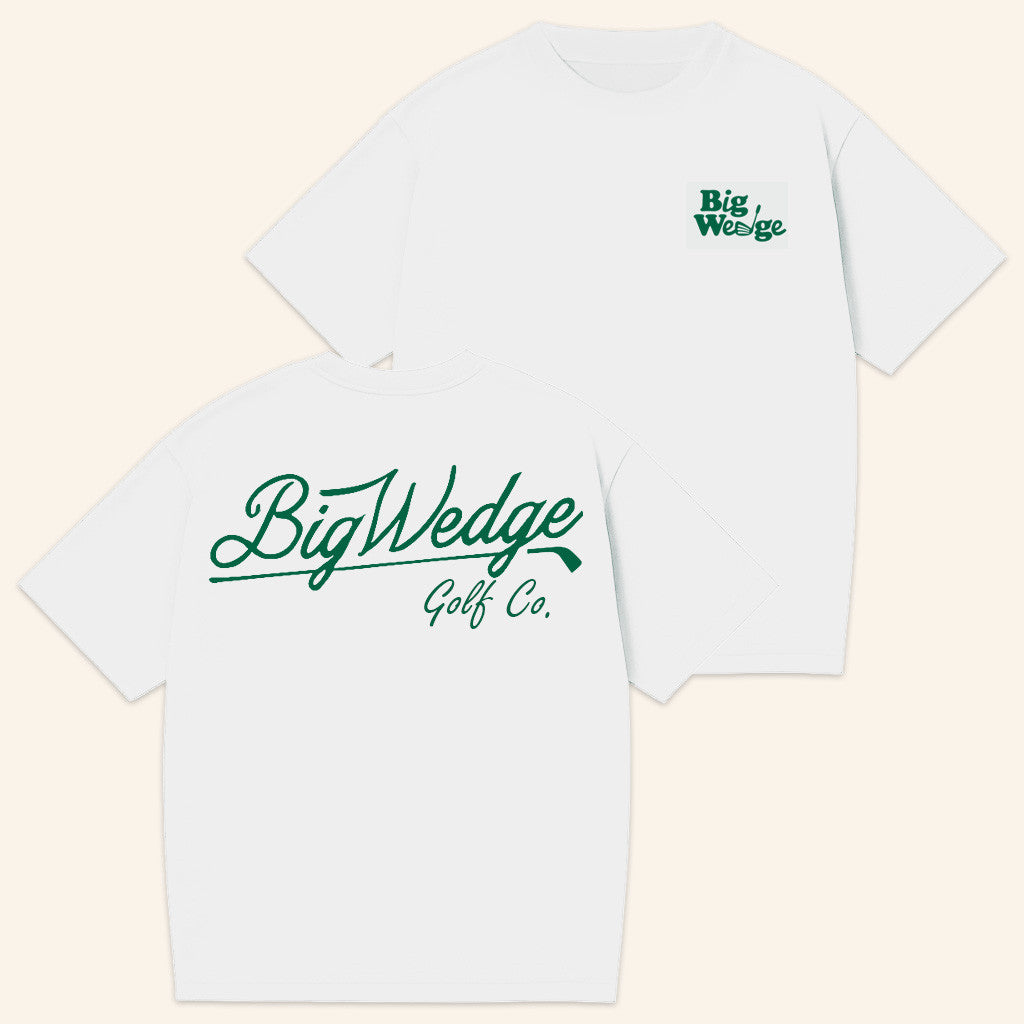 Big Wedge Golf Merch Big Wedge White T-Shirt Dad G'ts Big Wedge Golf Merch Big Wedge White T-Shirt Dad G'ts