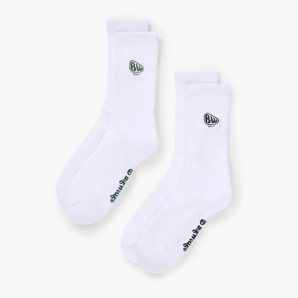 Big Wedge Golf Merch BW Logo Socks 2 Pack Gift Ideas For Golf Lovers Big Wedge Golf Merch BW Logo Socks 2 Pack Gift Ideas For Golf Lovers