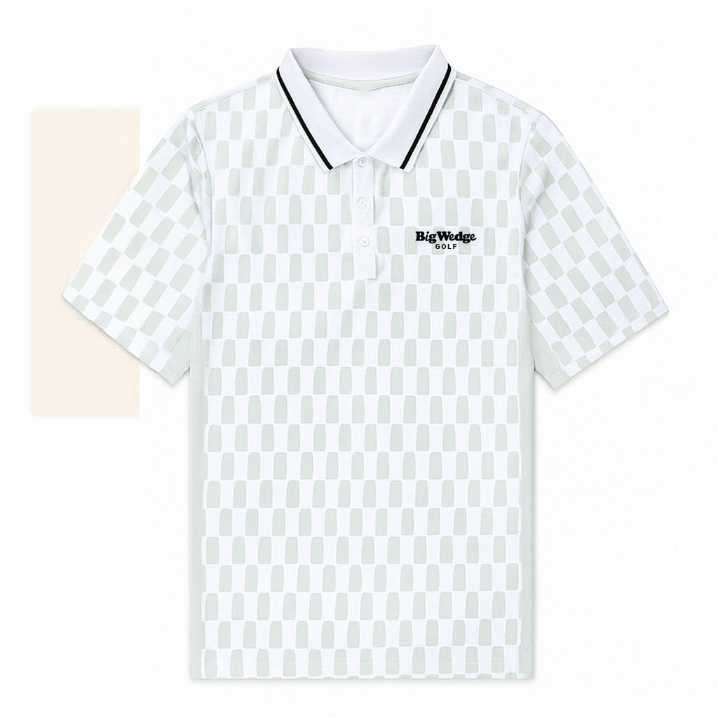 Big Wedge Golf Merch White Polo Shirt Gifts For Golf Lovers