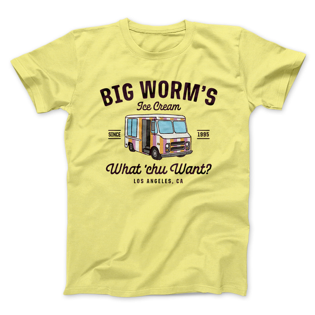 Big Worm's Ice Cream Funny Movie Unisex T-Shirt Gift For Best Friends