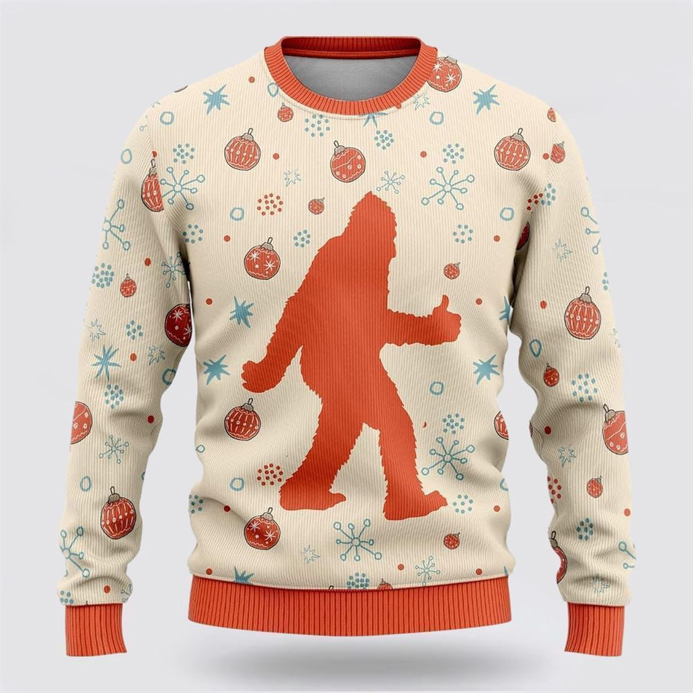 Bigfoot Funny Christmas Ugly Christmas Sweater Ugly Christmas Sweatshirt Christmas Gift