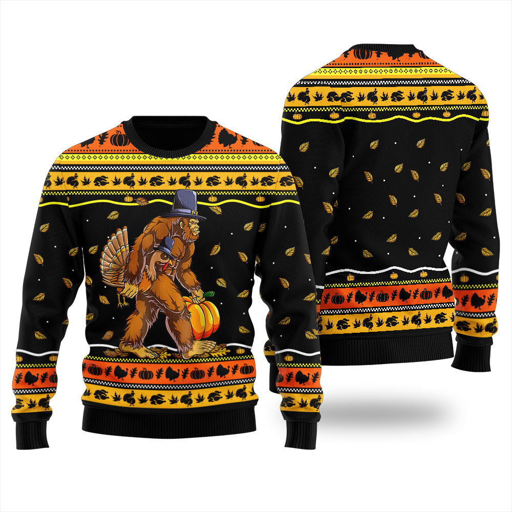 Bigfoot Ugly Christmas Sweater For Women Holiday Gift Merch That Everyone Will Adore