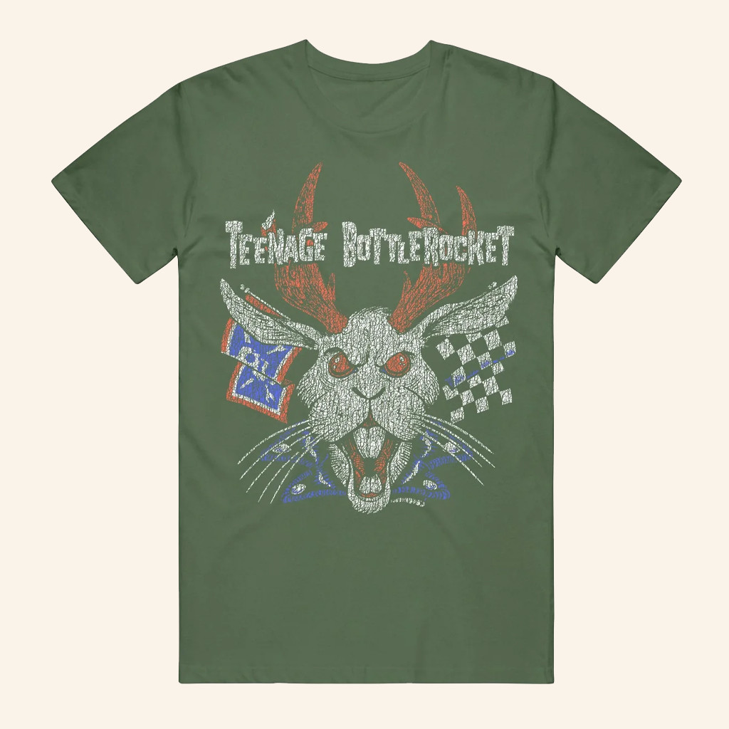 Bigger Than Kiss Merch Jackalope Vintage T-Shirt Teenage Bottlerocket Shirt Dad Gift Bigger Than Kiss Merch Jackalope Vintage T-Shirt Teenage Bottlerocket Shirt Dad Gift