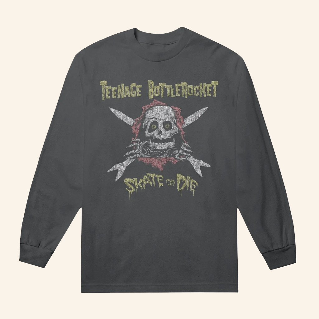 Bigger Than Kiss Merch Skate Or Die Pepper Long Sleeve T-Shirt Teenage Bottlerocket Shirt Bigger Than Kiss Merch Skate Or Die Pepper Long Sleeve T-Shirt Teenage Bottlerocket Shirt