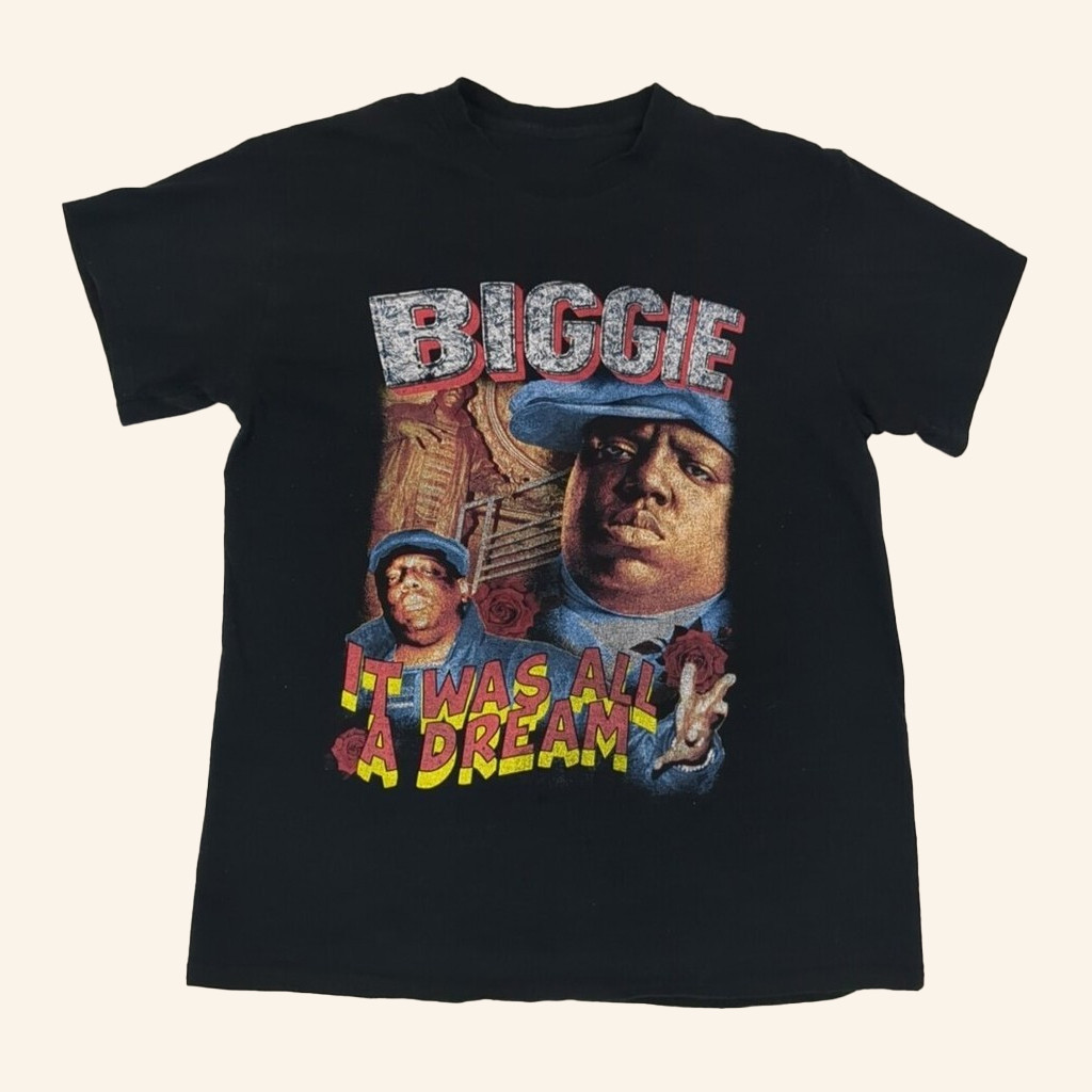 Biggie Merch It Was All A Dream T-Shirt Gifts For Rapper Fans