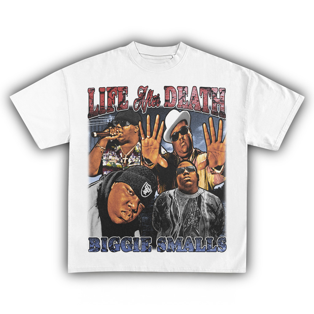 Biggie Smalls Life After Death White Shirt Biggie Smalls Merch Gifts For Men Biggie Smalls Life After Death White Shirt Biggie Smalls Merch Gifts For Men