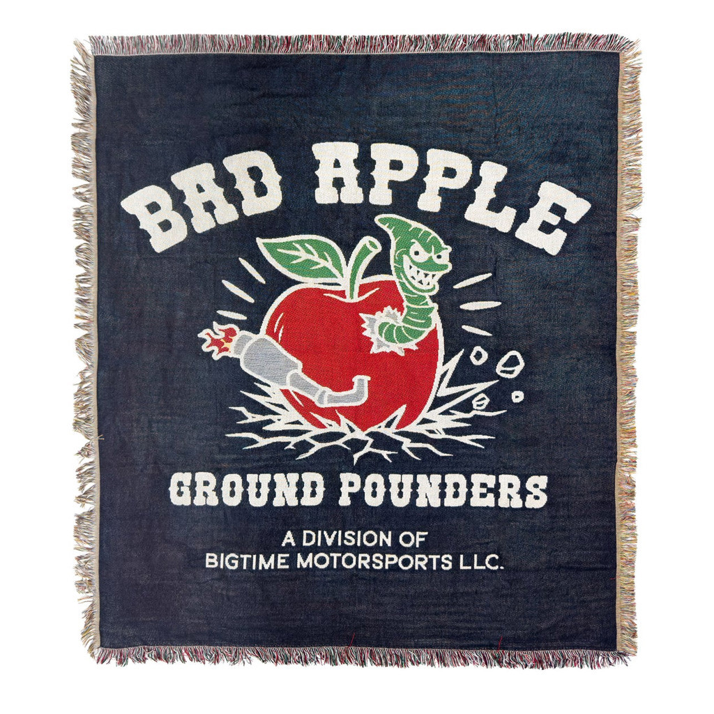 BigTime Merch Bad Apple Blanket Christmas Gift Ideas For Him BigTime Merch Bad Apple Blanket Christmas Gift Ideas For Him