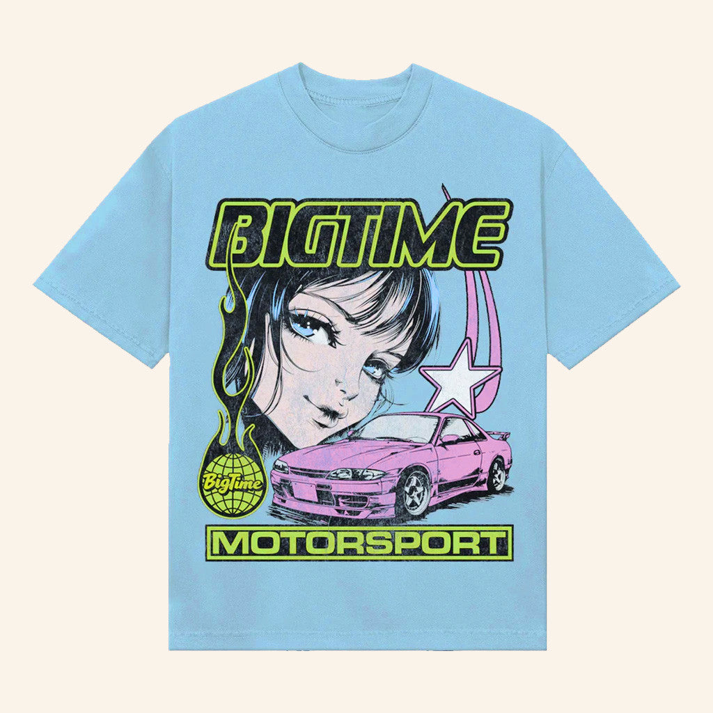 Bigtime Merch Bigtime Anime T-Shirt Gifts For Girlfriend Bigtime Merch Bigtime Anime T-Shirt Gifts For Girlfriend