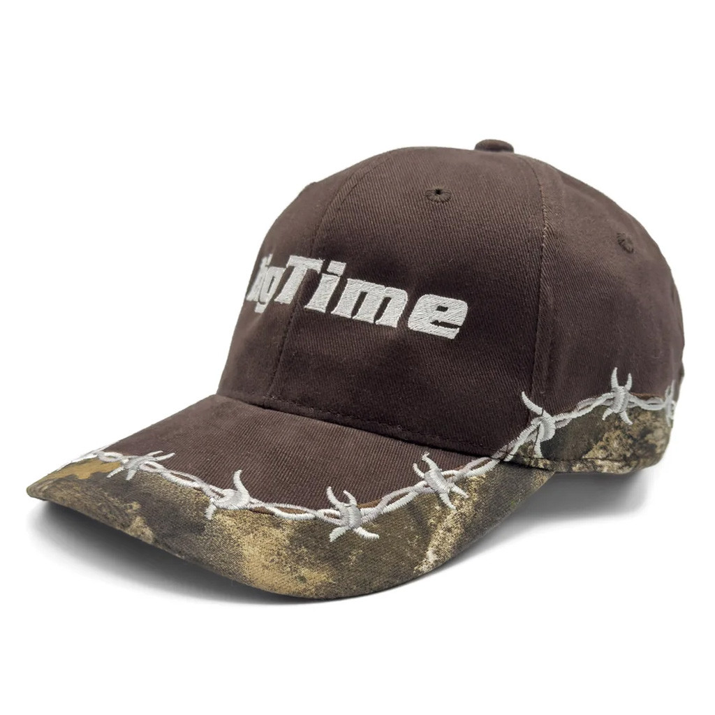 BigTime Merch Bigtime Barbwire Embroidered Camo Hat Christmas Gifts For Husband BigTime Merch Bigtime Barbwire Embroidered Camo Hat Christmas Gifts For Husband