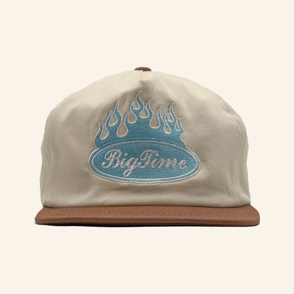 Bigtime Merch Bigtime Blue Flame Embroidered Snapback Hat Gifts For Friends Bigtime Merch Bigtime Blue Flame Embroidered Snapback Hat Gifts For Friends