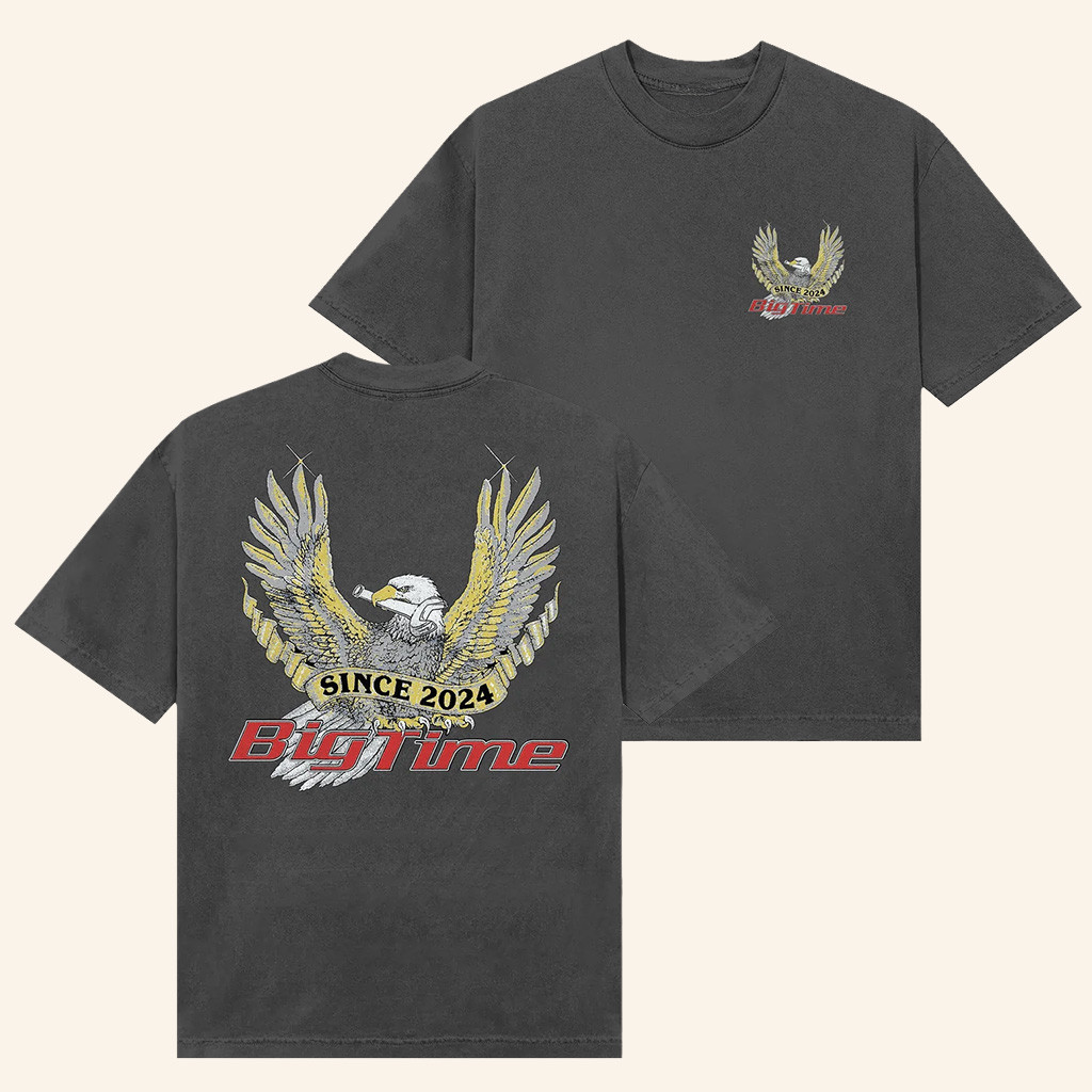 BigTime Merch Bigtime Eagle T-Shirt Husband Christmas Gift Ideas BigTime Merch Bigtime Eagle T-Shirt Husband Christmas Gift Ideas
