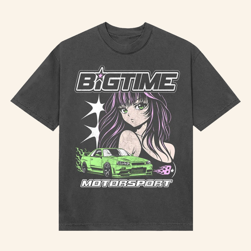 Bigtime Merch Bigtime Motorsport Anime T-Shirt Best Christmas Gifts Bigtime Merch Bigtime Motorsport Anime T-Shirt Best Christmas Gifts